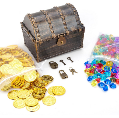 Custom Treasure Map - Includes Treasure Chest